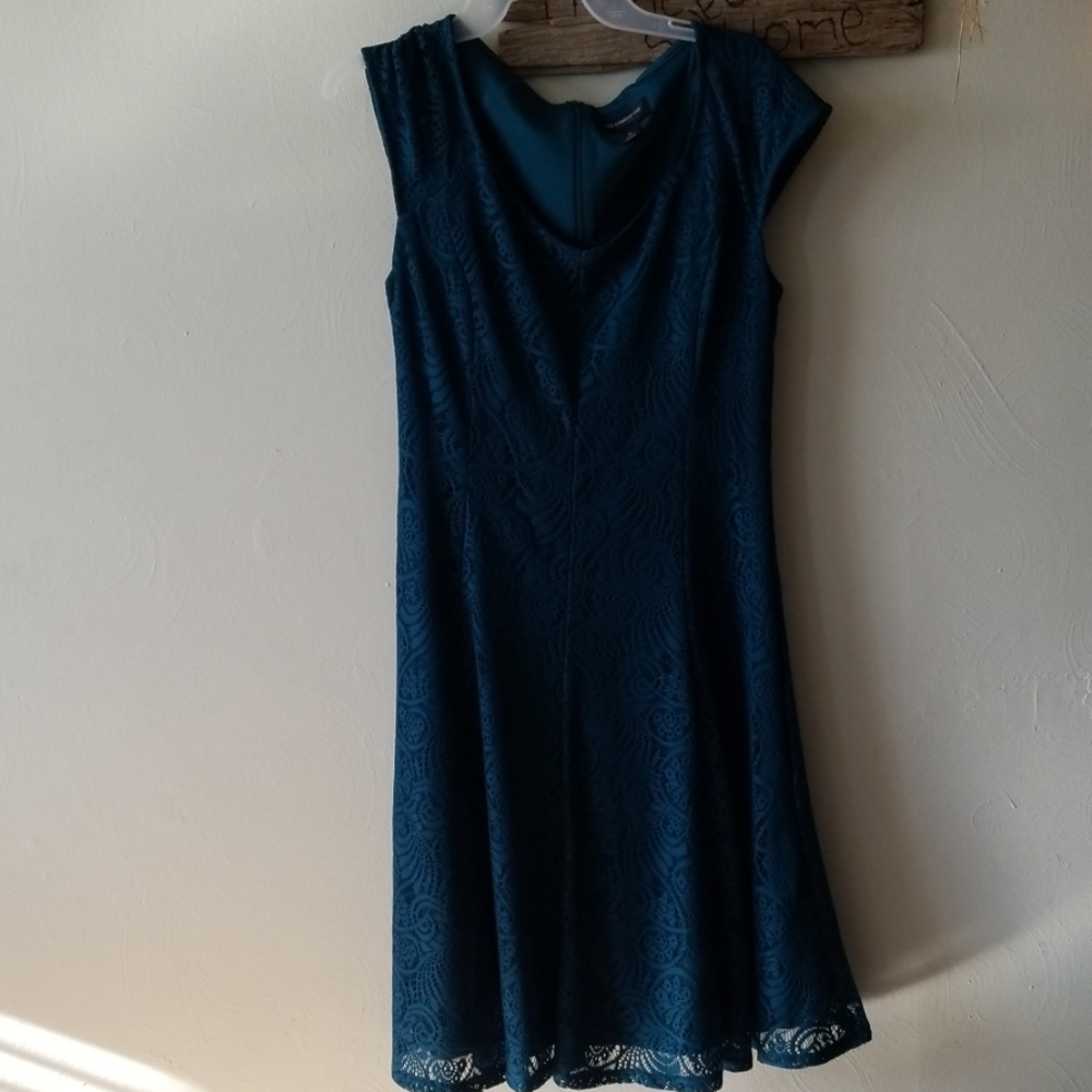 Liz Claiborne  teal dress